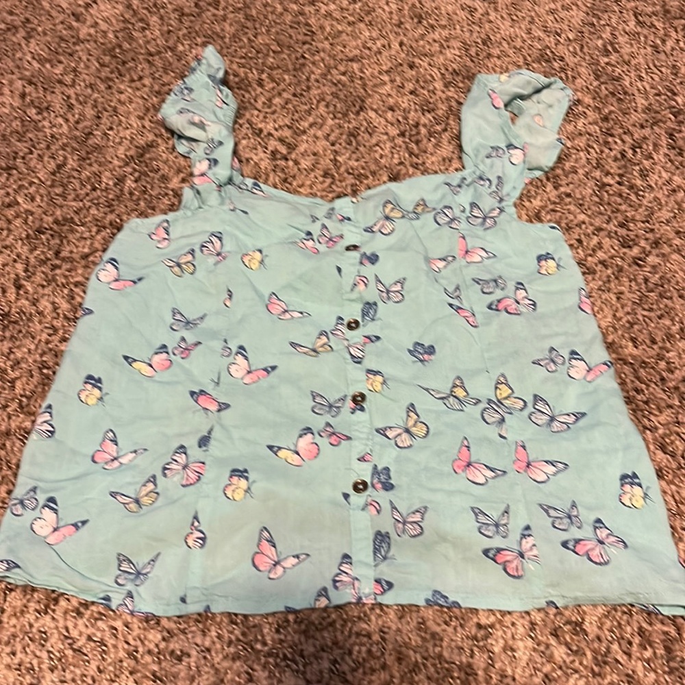 Adorable butterfly top